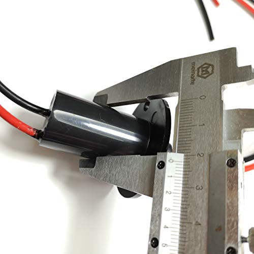 Taidacent 2 Wires 15A 20A 30A 40A 60A Slip Ring Collector Ring Rotary Electrical Contact (20A) 4