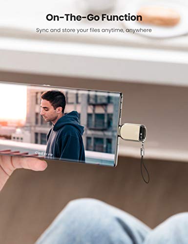 UGREEN USB C Micro SD Card Reader Type C to MicroSD Card Adapter Zinc Alloy External Portable OTG Memory Card Reader for TF Micro SDHC SDXC Cards Compatible with Mac iPad Pro Samsung LG Android Phone 6