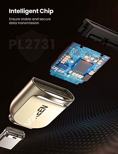 UGREEN USB C Micro SD Card Reader Type C to MicroSD Card Adapter Zinc Alloy External Portable OTG Memory Card Reader for TF Micro SDHC SDXC Cards Compatible with Mac iPad Pro Samsung LG Android Phone 4