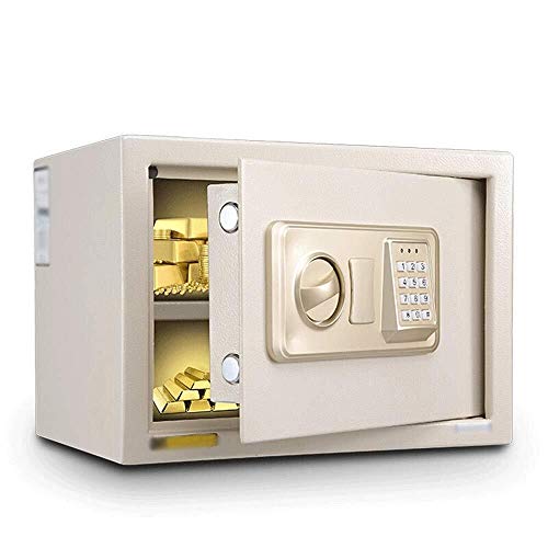 DISS Safety Cabinet, All-Steel Electronic Password Cabinet, Anti-Theft, Office, Small Safe Office Supplies 6