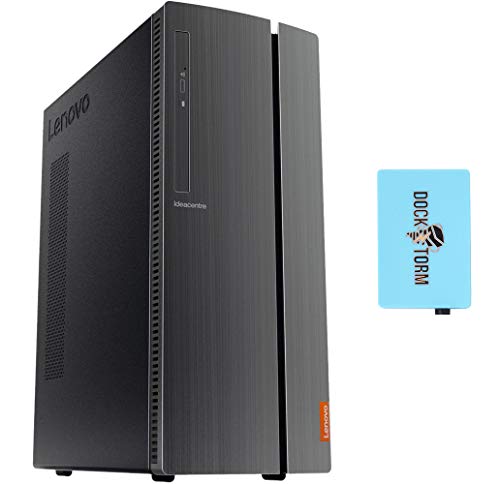 Lenovo IdeaCentre 510A Home and Business Desktop (Intel i3-8100 4-Core, 16GB RAM, 1TB m.2 SATA SSD + 2TB HDD (3.5), Intel UHD 630, WiFi, Bluetooth, 2xUSB 3.0, 1xHDMI, SD Card, Win 10 Pro) with Hub 2