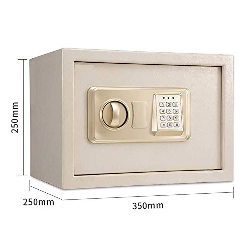 DISS Safety Cabinet, All-Steel Electronic Password Cabinet, Anti-Theft, Office, Small Safe Office Supplies 4