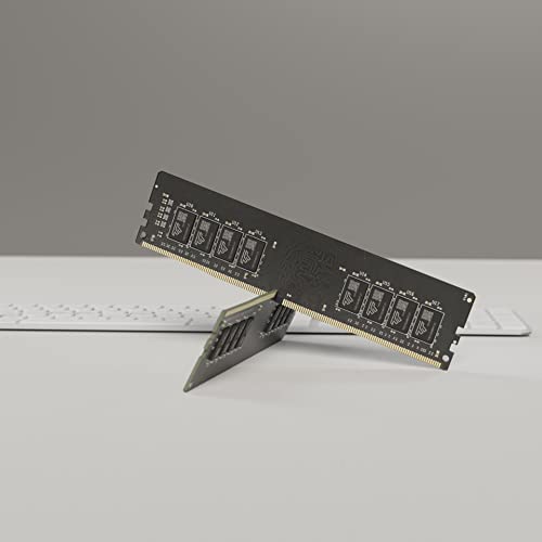 Timetec 32GB KIT(2x16GB) DDR4 3200MHz (or 2933MHz or 2666MHz) PC4-25600 Non-XMP CL22 1.2V Non-ECC Unbuffered 2Rx8 Dual Rank 288 Pin UDIMM Desktop PC Computer Memory RAM Module Upgrade 4