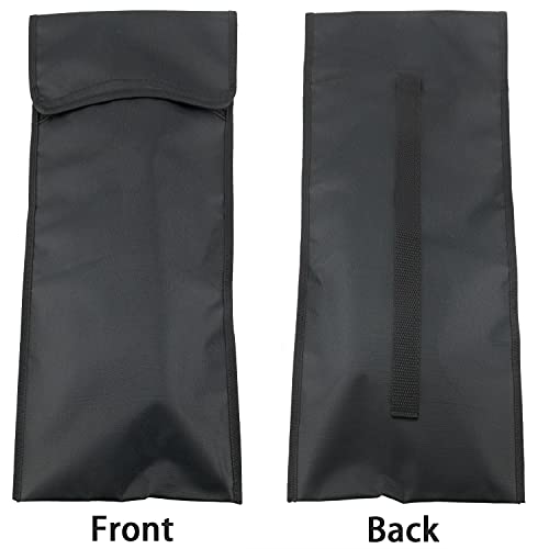 MTQY Barbecue Tool Set 2PCS Oxford Fabric BBQ Tool Storage Bags Baking Utensils Holder Pouch Waterproof Outdoor Picnic Cooking Tools Bag 4