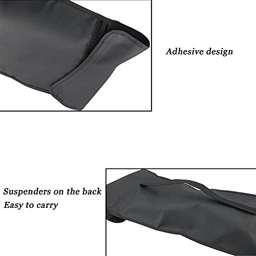 MTQY Barbecue Tool Set 2PCS Oxford Fabric BBQ Tool Storage Bags Baking Utensils Holder Pouch Waterproof Outdoor Picnic Cooking Tools Bag 5