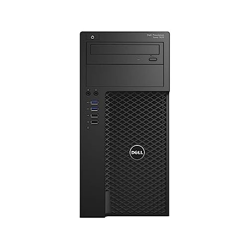 Dell Precision 3620 Mid-Tower Workstation - Intel Xeon E3-1270 v5 3.6GHz 4 Core Processor, 16GB DDR4 Memory, 256GB SSD, 2TB HDD, Nvidia Quadro M2000 Graphics Card, Windows 10 Pro. (Renewed) 1