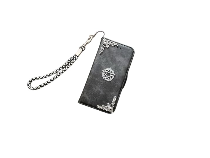 Star phone leather wallet case for iPhone X XS XR 11 12 13 14 15 16 Pro Max Galaxy S24 S23 S22 S21 S20 Ultra Note 20 10 Plus Mn1624 1