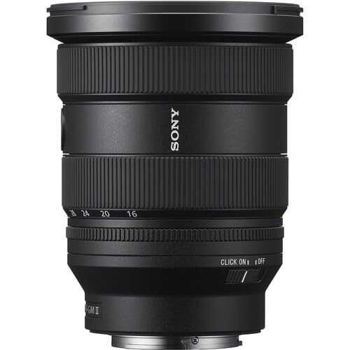 Sony SEL1635GM2 FE 16-35mm F2.8 GM II Full-Frame Standard Zoom G Master Lens Bundle with Lexar Professional 1800x SDXC UHS-II Card Gold Series 128GB 5