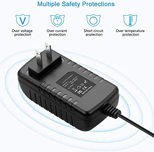 BestCH Global AC/DC Adapter Compatible with Microtek XT50 Flatbed Color Document Scanner Power Supply Cord 2