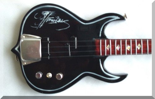 GENE SIMMONS Miniature Mini Guitar Bass KISS Punisher 1