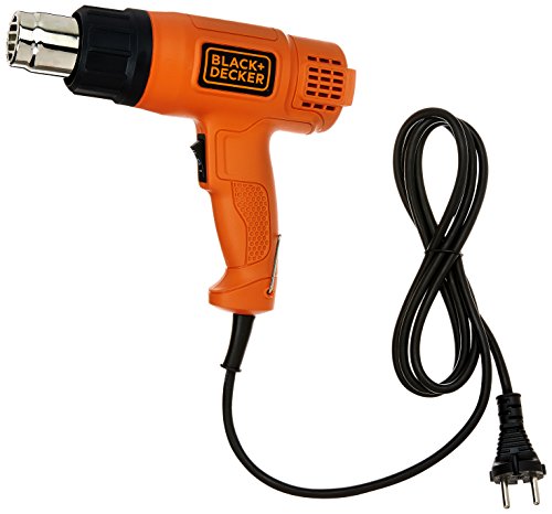 BLACK+DECKER G650 650W 4-Inches 100mm Small Angle Grinder With BLACK+DECKER KX1800 1800W Dual Temperature Heat Gun 5