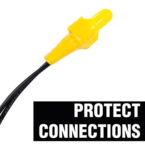 Cambridge Vinyl Electrical Tape, 1/2-In x 20-Ft x 7 Mil, Multi-Color, 5-Rolls, Indoor/Outdoor Use, Flame Retardant, Water Resistant, UL/CSA Listed, Industrial and Contractor Grade 4