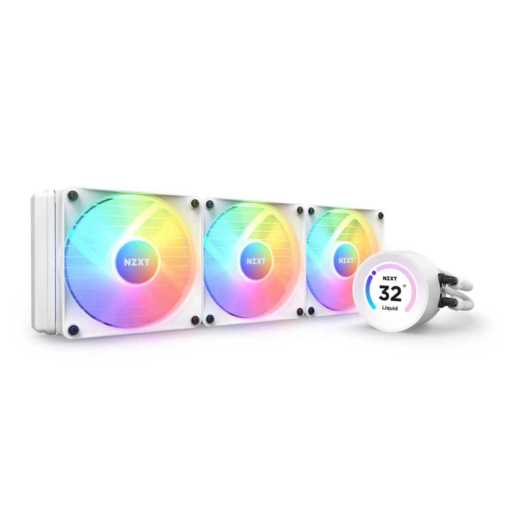 GIGABYTE Z790 AORUS Elite AX ICE, LGA 1700/ Intel/ Z790 X/ATX/ DDR5/ 4* M.2/ PCIe 5.0 & NZXT Kraken Elite 360mm RGB AIO CPU Liquid Cooler with Customizable LCD Display 6