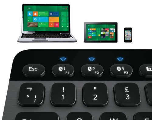 Logitech Bluetooth Illuminated Keyboard K810 3