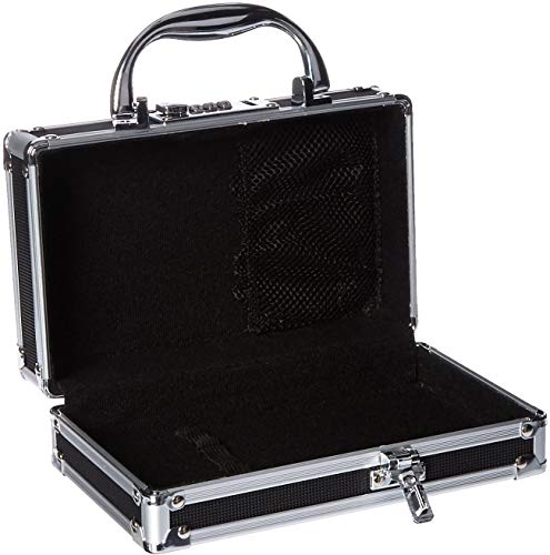 Vaultz Medicine Safe Case w/Combination Lock - Pack of 1 Cases, 8.35 x 5 x 2.5" - Black 2