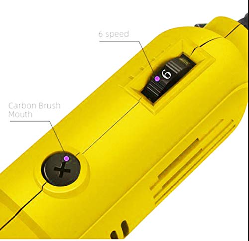 MLD 180W Mini Rotary Die Grinder Tool Kit with 40 pcs grinding accessories,1 pc Flexible shaft 4