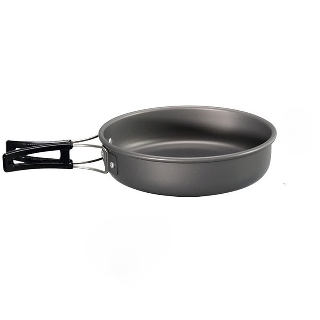 BBQ Grill Outdoor Hot Pot Cooker BBQ Grill Multifunctional BBQ Grill Non Stick Plate Barbecue Pan Hot Pot (Color : Black, Size : Medium) 1