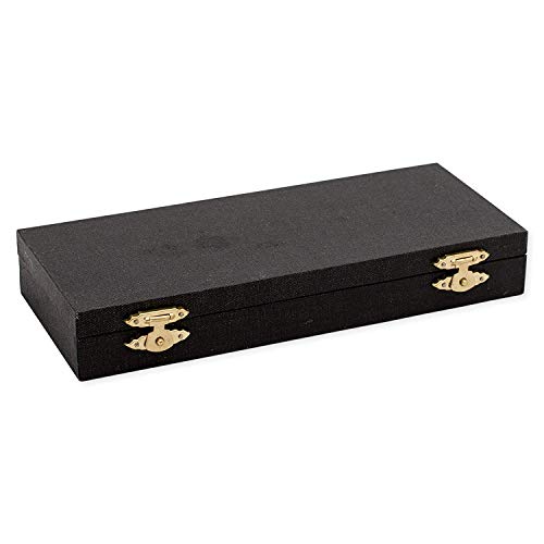 Broadway Gift Natural Wood Bass Electric Guitar with Case and Stand Replica Figurine 7 Inch 2