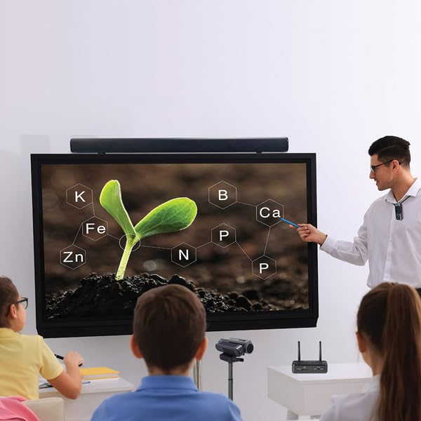 AVerMedia GS-68C Soundbar with Built-in Subwoofer with Bluetooth/Optical/AUX Connections, IFP Audio Support for Hybrid Classes, Meetings and Flexible Spaces 3