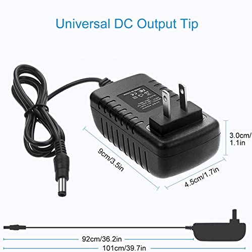 BestCH Global AC/DC Adapter Compatible with Microtek XT50 Flatbed Color Document Scanner Power Supply Cord 4