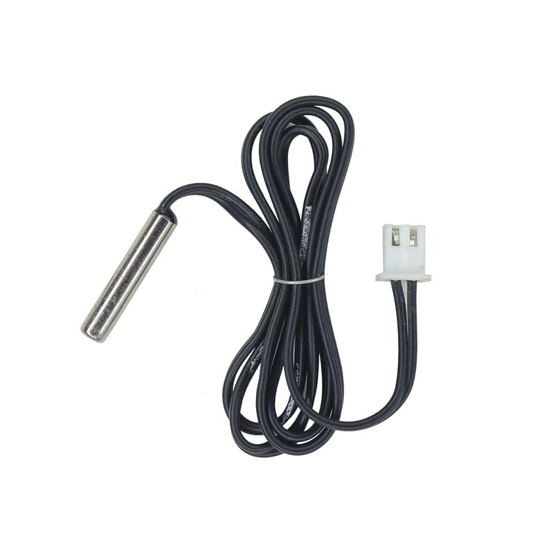 Waterproof NTC Thermistor Temperature Sensor Probe 10K 1%, 4×20mm, -20 to 105°C, 400mm Wire for Microwave, Freezer, Toaster Suitable for Water Dispenser/DIY/HVAC, Ideal for The Masses 3