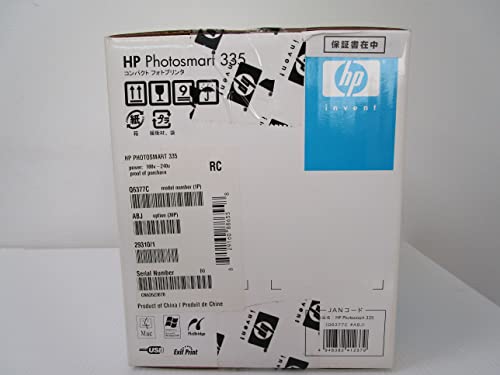 HP Photosmart 335 Compact Photo Printer (Q6377A#ABA) 2