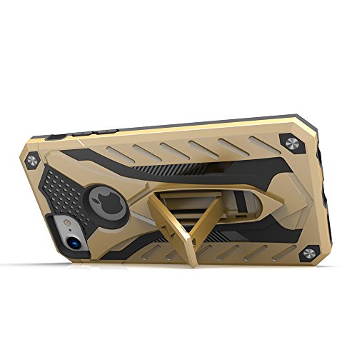 iPhone 7 Case, Zizo [Static Series] Shockproof [Military Grade Drop Tested] with Built-in Kickstand [iPhone 7 Heavy Duty Case] Impact Resistant 4