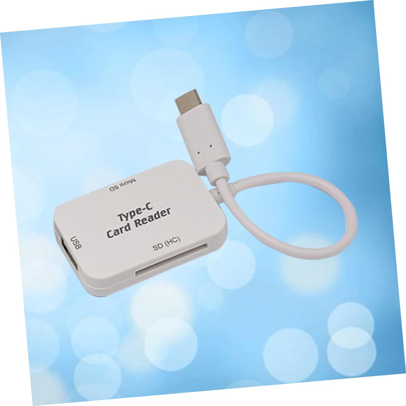 Mipcase 3 1 Type- USB c Card Adapter Type Card Adapter Reader USB Reader White Phone 4