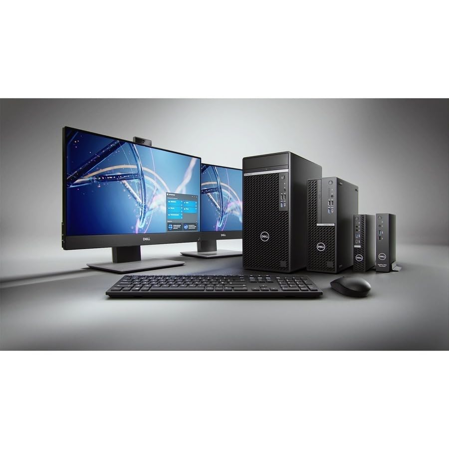 Dell OptiPlex 7000 7010 Desktop Computer - Intel Core i5 13th Gen i5-13500 Tetradeca-core (14 Core) 2.50 GHz - 16 GB RAM DDR4 SDRAM - 256 GB M.2 PCI Express NVMe SSD - Small Form Factor,Black 2