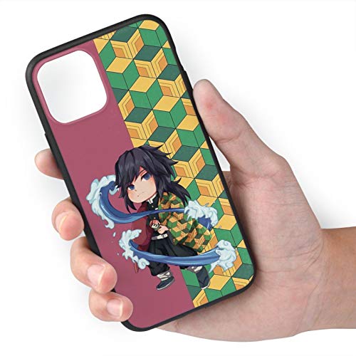 De-mon SLA-yer Japanese Anime Apple iPhone 11 Case, Slim Thin Shockproof TPU Frame Protective Case, Drop Scratch Resistant Phone Case Cover for iPhone 11 6.1 in 1