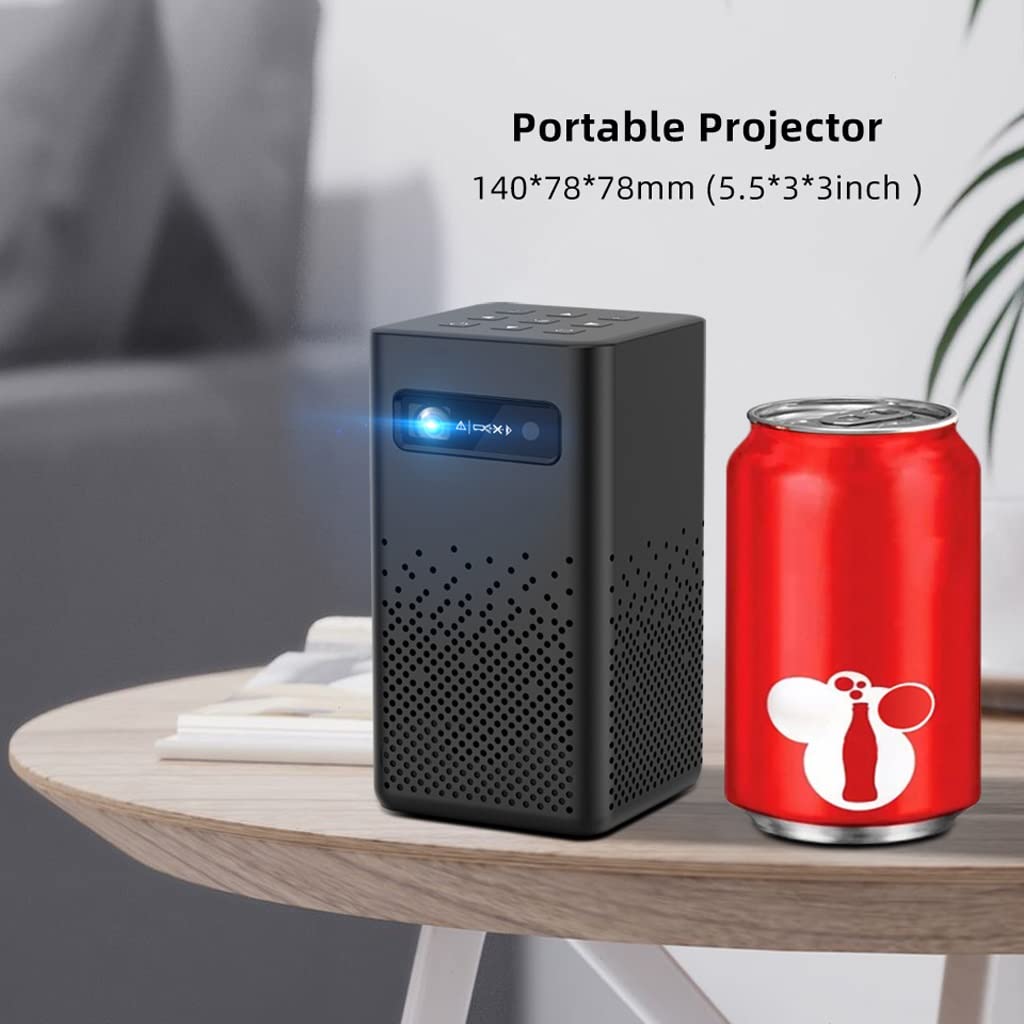 MVUYO P20 Mini Portable Pico Smart Screenless Tv Led Dlp Projector 4k 1080p for Mobile Phone Smartphone 3
