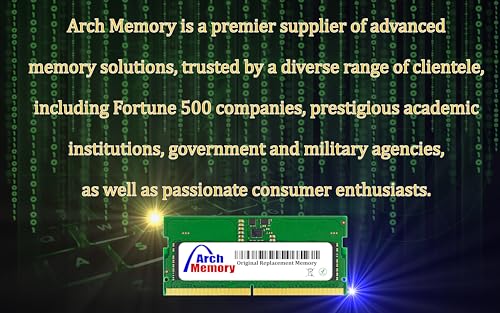 Arch Memory 8GB 204-Pin DDR3 1600MHz SODIMM RAM for Dell Vostro 5460 5