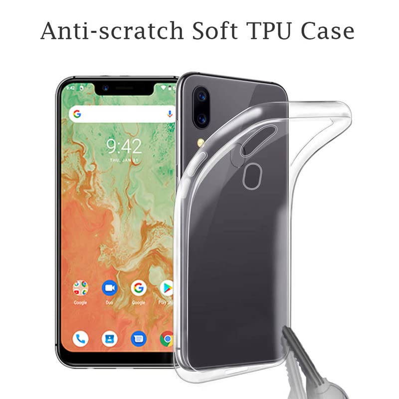 AQGGIIXY Phone Case for Ulefone Power Armor 18 Ultra (6.58"), Transparente Silicone Protective Case, Ultra Thin Flexible TPU Bumper Shockproof Shell, for Ulefone Power Armor 18 Ultra Case - WM108 6