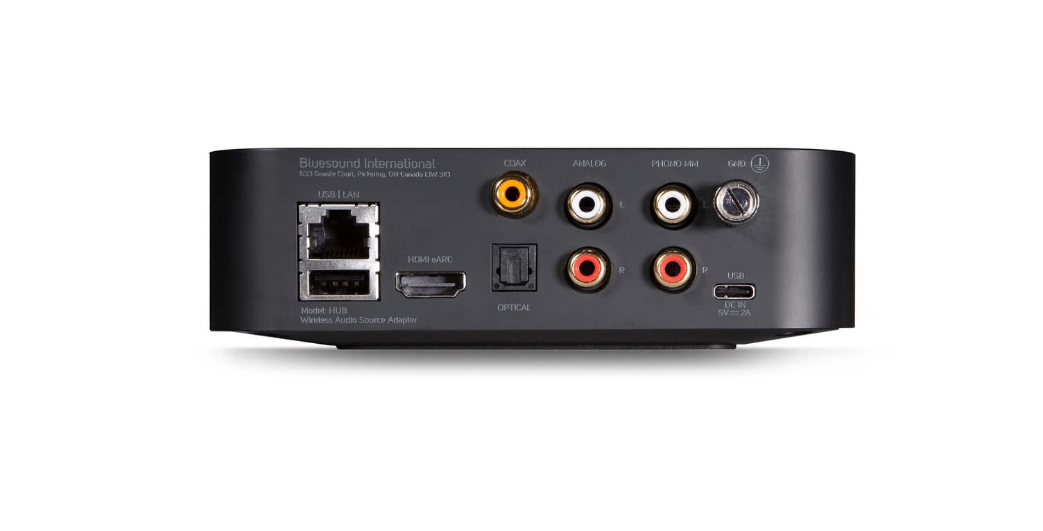 Bluesound Hub Versatile Network Accessory – Black 4
