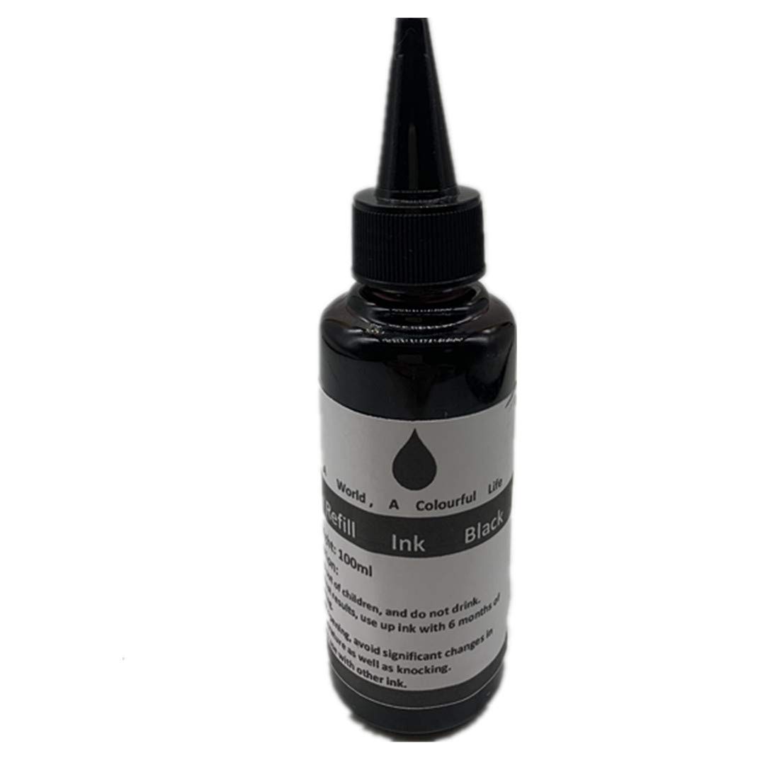 N+A 100Ml / Bottle Dye Printer Ink Refill kit for HP Ink Cartridges 952 950 951 932 933 60 61 952 902 901 62 63 21 22 920 940 934 935 564 711 970 971 94 95 96 56 57 650 901 65 67 66 (4 Color) 3