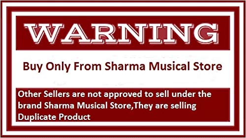 SHARMA MUSICAL STORE® ELECTRIC BANJO Traditional Indian Musical Instruments (Colour: - Brown) 3