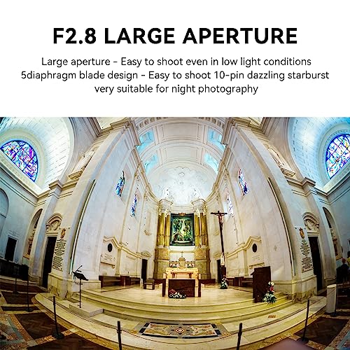 7artisans 7.5mm f2.8 Mark II APS-C Fisheye Wide Angle Manual Fixed Lens for Canon Eos-M Mirrorless Camera Like Canon Eos-M1 Eos-M2 Eos-M3/M5/M6/M10/M50 5