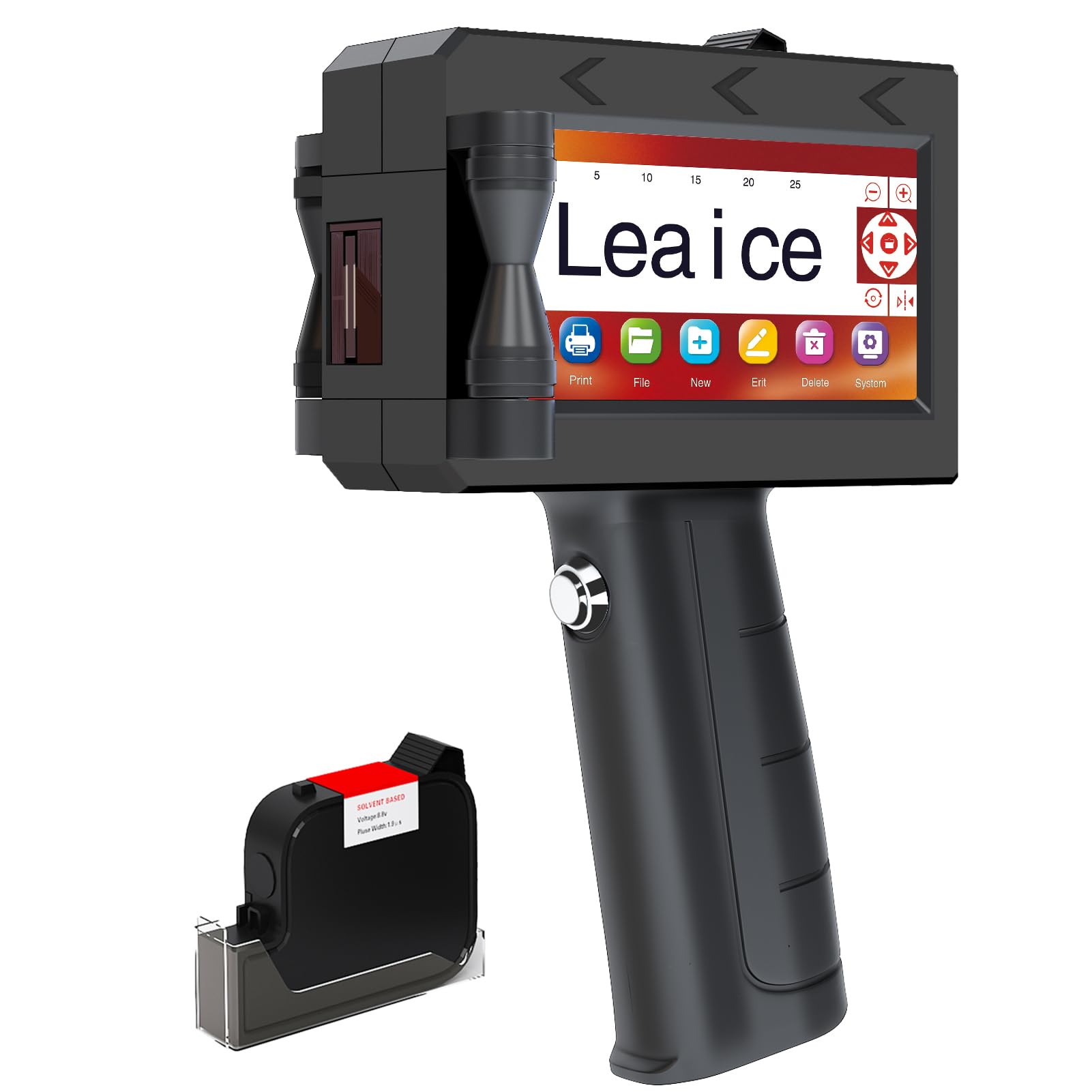Leaice Handheld Inkjet Printer with 2 Quick-Drying Ink Cartridge 3