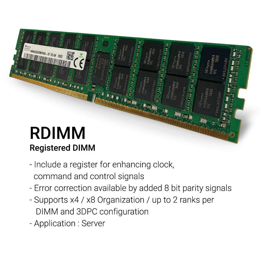 Brute Networks HX-MR-X32G2RS-H-BN - 32GB DDR4-2666MHz 2Rx4 ECC Registered RDIMM (Compatible with OEM PN# HX-MR-X32G2RS-H) 5