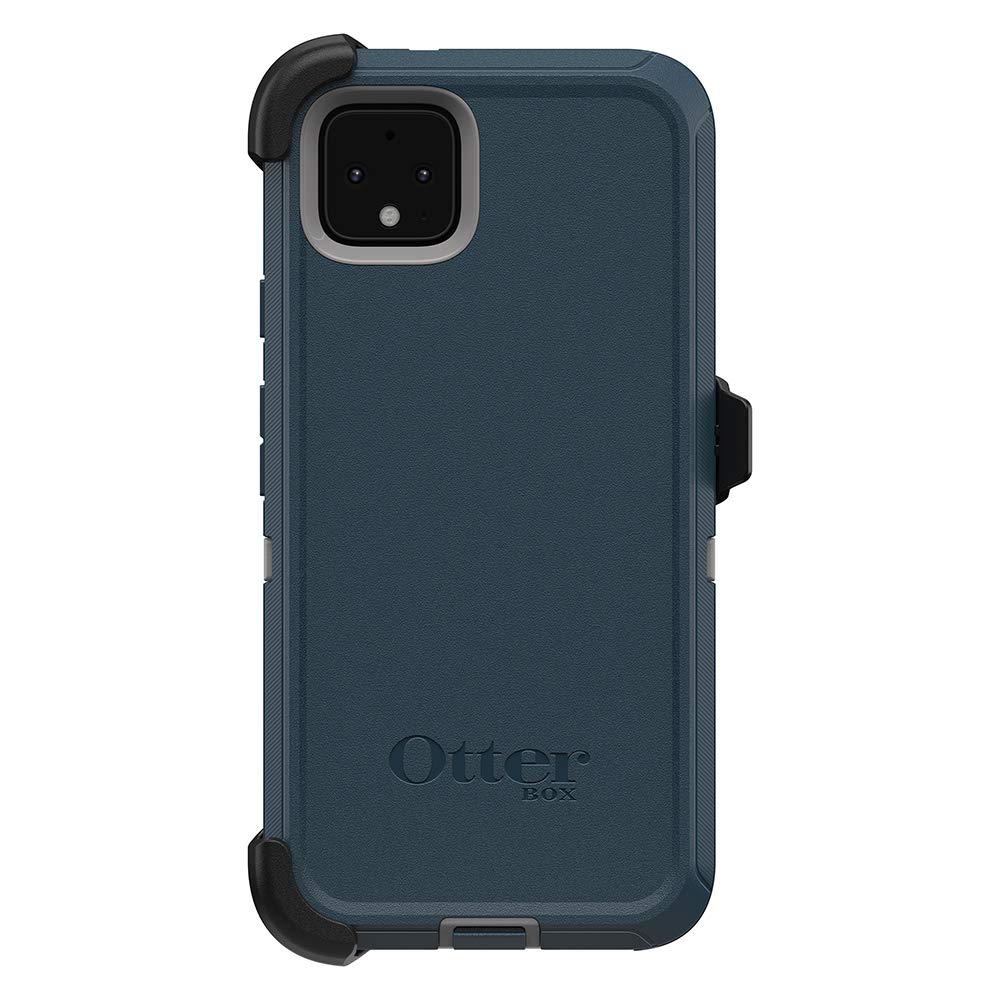OtterBox Defender Series SCREENLESS Case Case for Google Pixel 4 XL - Gone Fishin (Wet Weather/Majolica Blue) 3