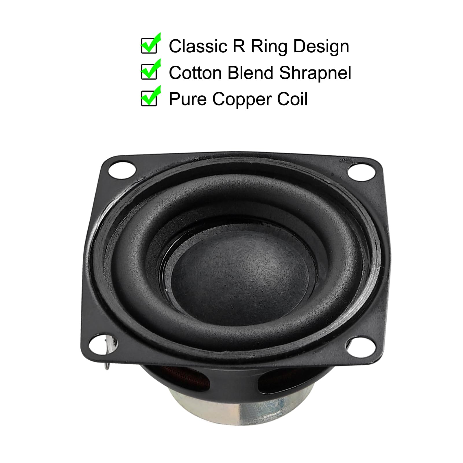 ACEIRMC 2inch 4Ohm 10W Full Range Audio Speaker Stereo Woofer Loudspeaker for Arduino (10pcs) 5