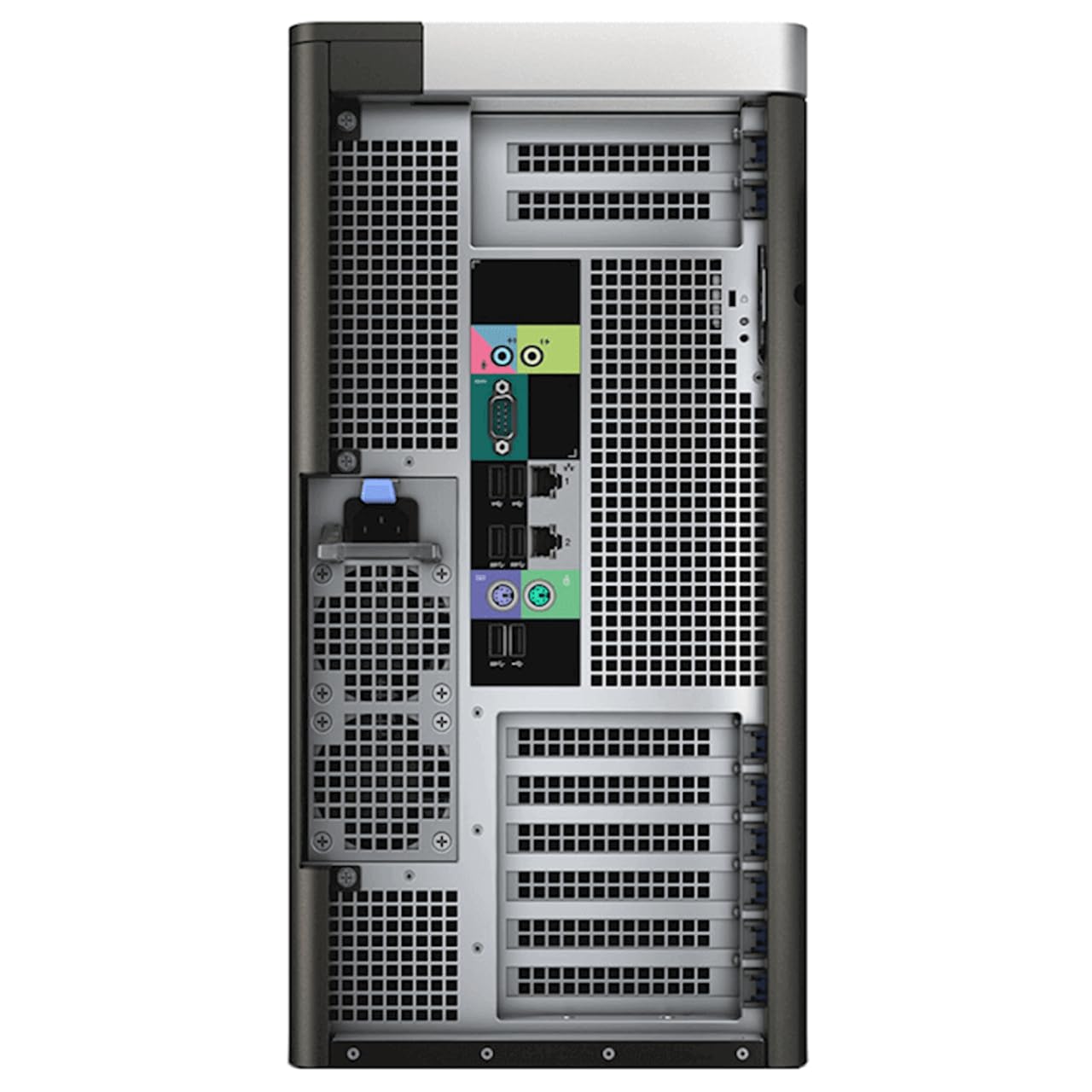 Dell Precision T7910 Mid-Tower Workstation - 2X Intel Xeon E5-2620 v3 2.4GHz 6 Core Processors, 64GB DDR4 Memory, 1TB HDD, Nvidia Quadro K620, Windows 10 Pro. (Renewed) 3
