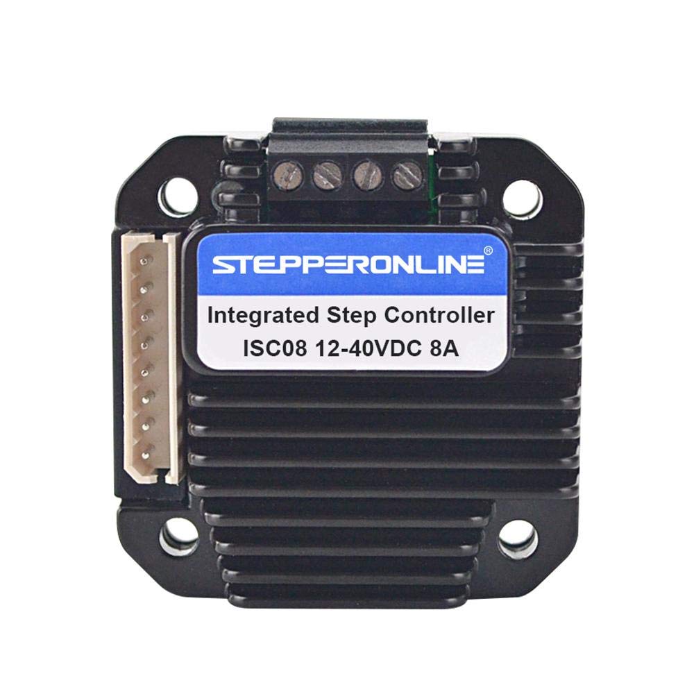 STEPPERONLINE Integrated Stepper Motor Controller 3-8A 12-40VDC for NEMA 23,24,34 Stepper Motor 1