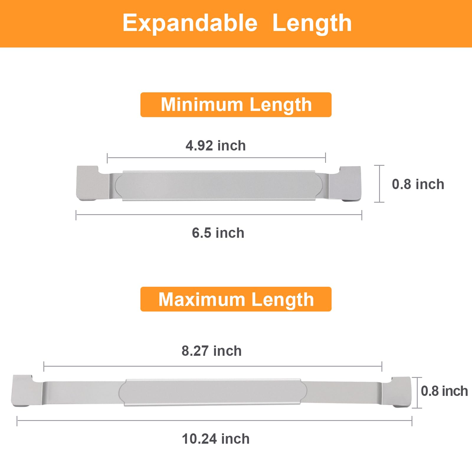 Griddle Spatula Holder, Adjustable Stainless Steel Grill Tool Hold Rack for Blackstone, Camp Chef, Royal Gourmet (Silver) 3