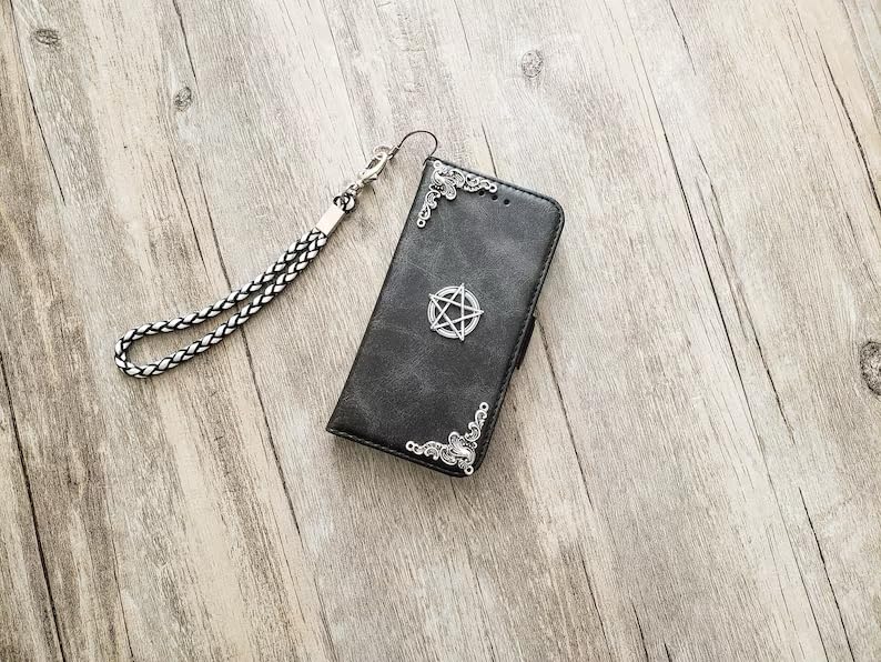 Star phone leather wallet case for iPhone X XS XR 11 12 13 14 15 16 Pro Max Galaxy S24 S23 S22 S21 S20 Ultra Note 20 10 Plus Mn1624 3