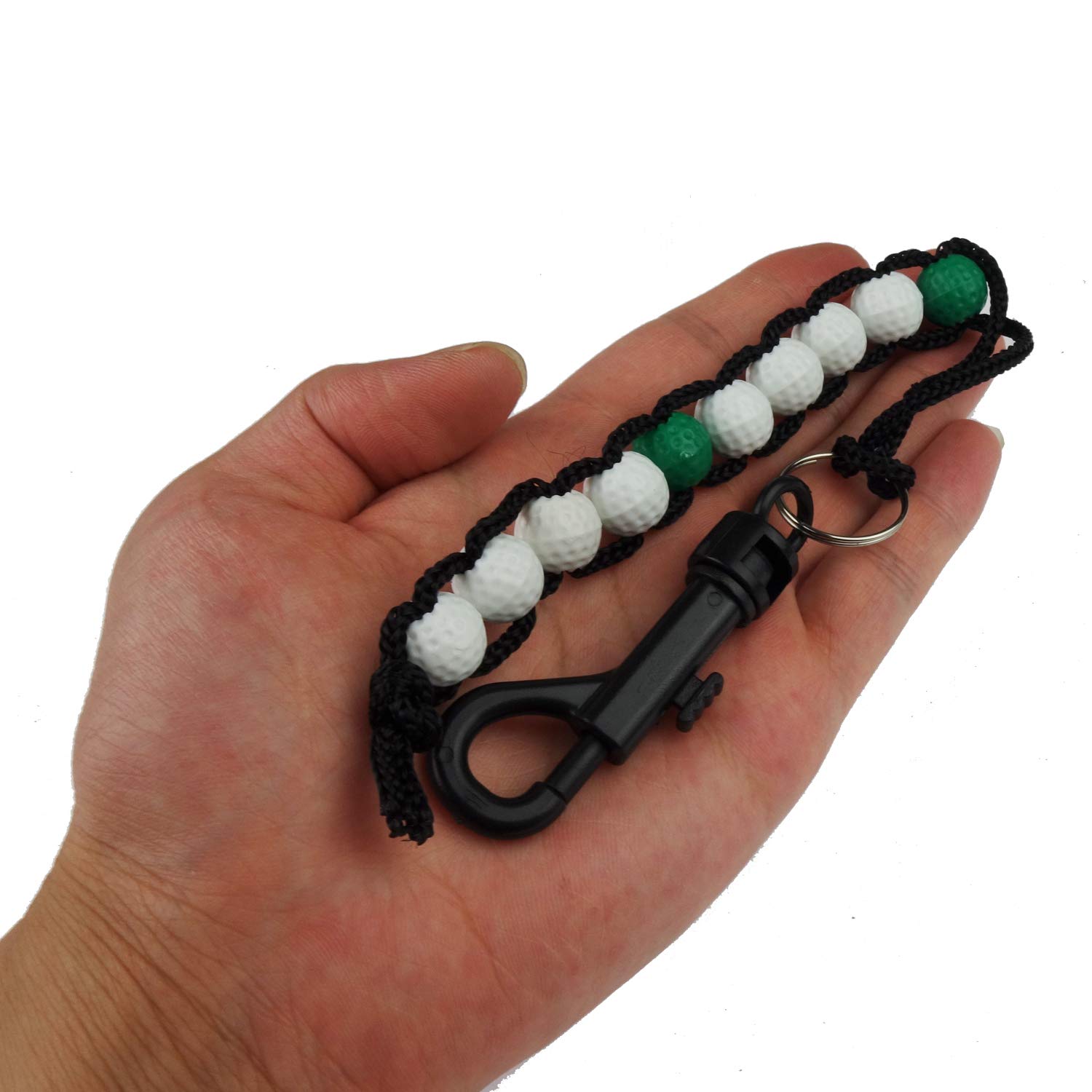 Zelerdo 4 Pack Golf Beads Count Stroke Score Counter, 4 Colors 4