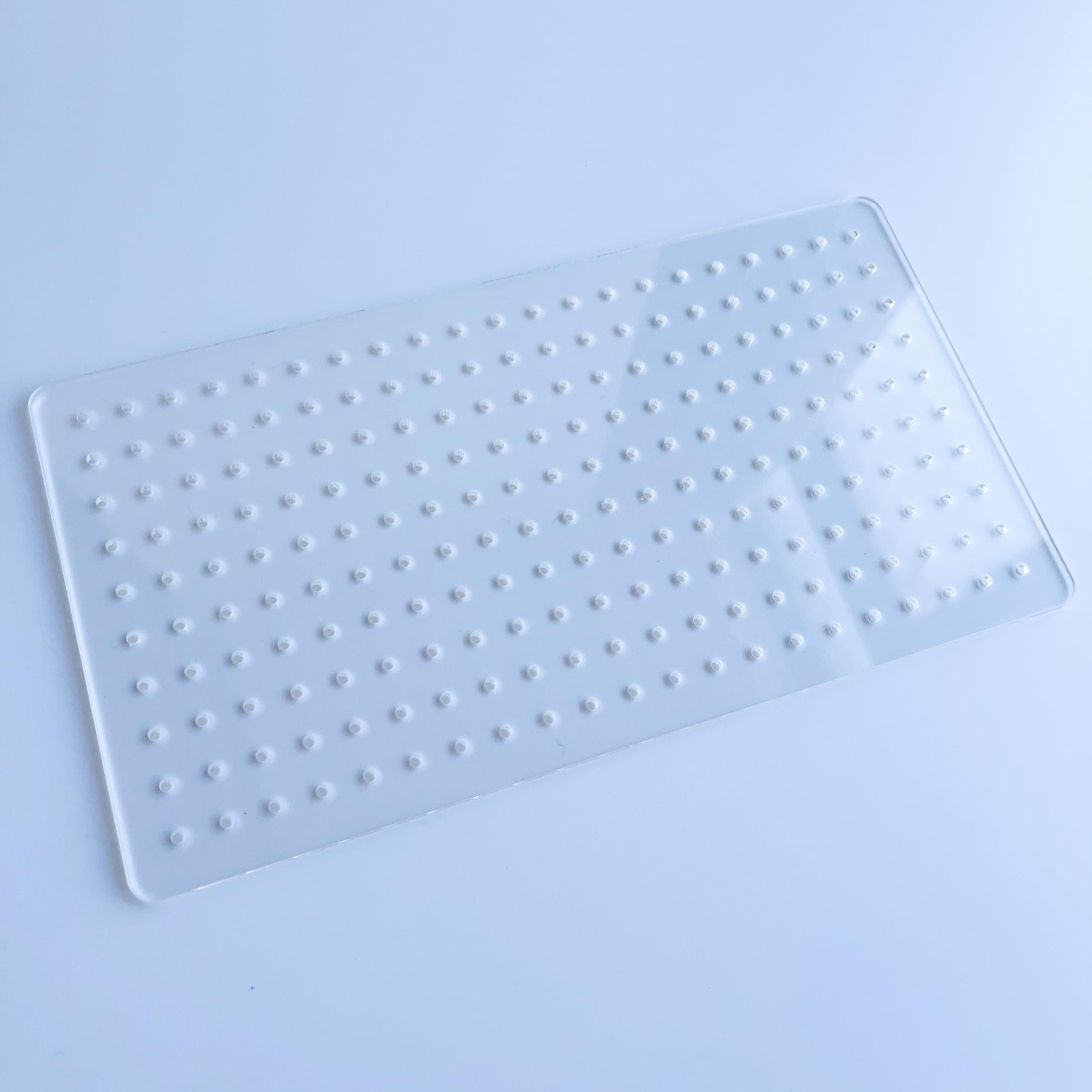 CHENRUI Acrylic Sashiko Stencil, Embroidery Pattern Template, Quilting Stencil Tool, Points or Straight Lines Pattern (10 mm parallel points) 6