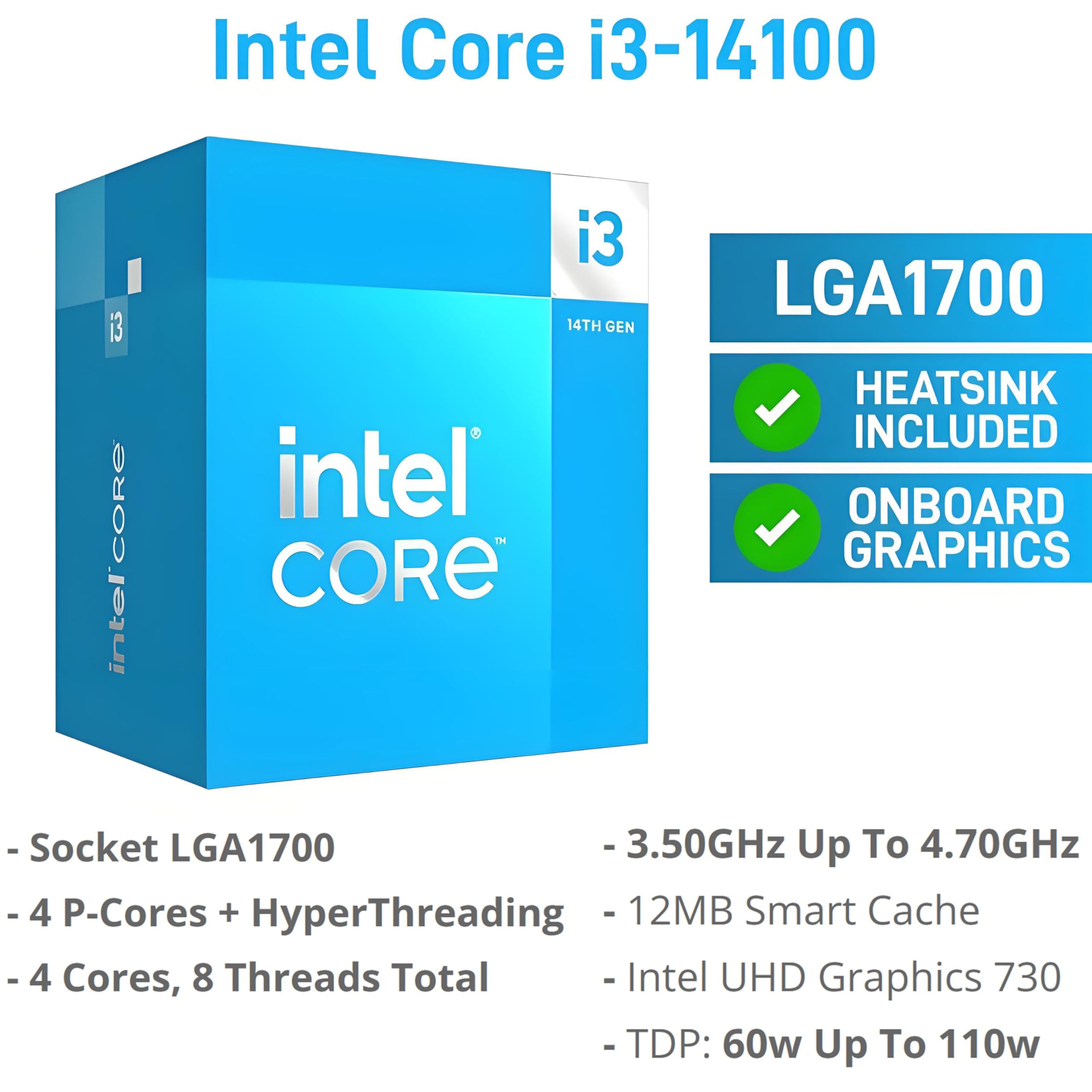 Dell Vostro Desktop Computers Tower PC for Home Business Student, 14th Gen Intel 4-Core Processor, 16GB DDR5 RAM, 1TB PCIe SSD, WiFi 6, Bluetooth, DisplayPort, HDMI, Type-C, Windows 11 Pro 3