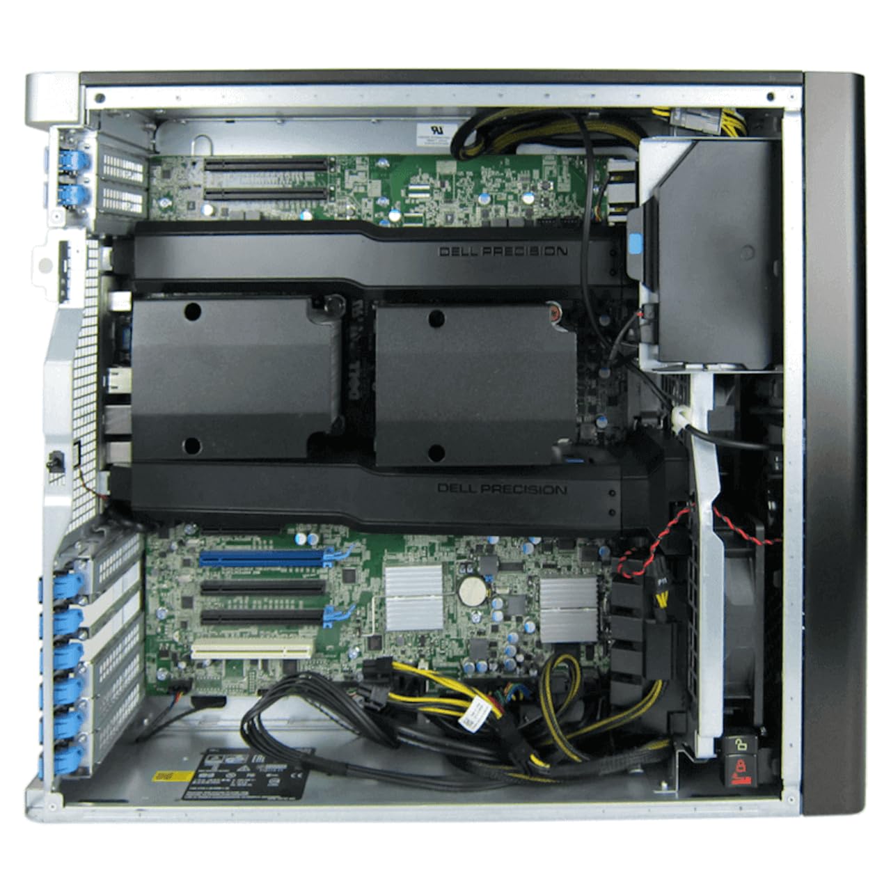 Dell Precision T7910 Mid-Tower Workstation - 2X Intel Xeon E5-2620 v3 2.4GHz 6 Core Processors, 64GB DDR4 Memory, 1TB HDD, Nvidia Quadro K620, Windows 10 Pro. (Renewed) 2