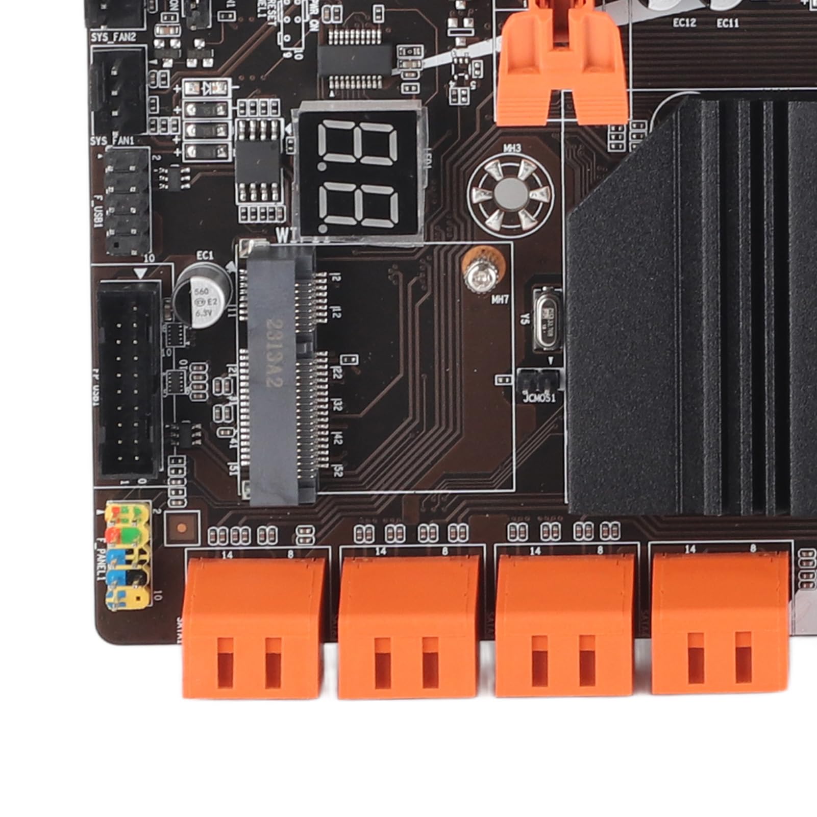 X99 LGA2011‎3 DDR4 Computer Desktop Motherboard Premium Material Powerful Motherboard for i7 Processors, 32GB Capacity 4
